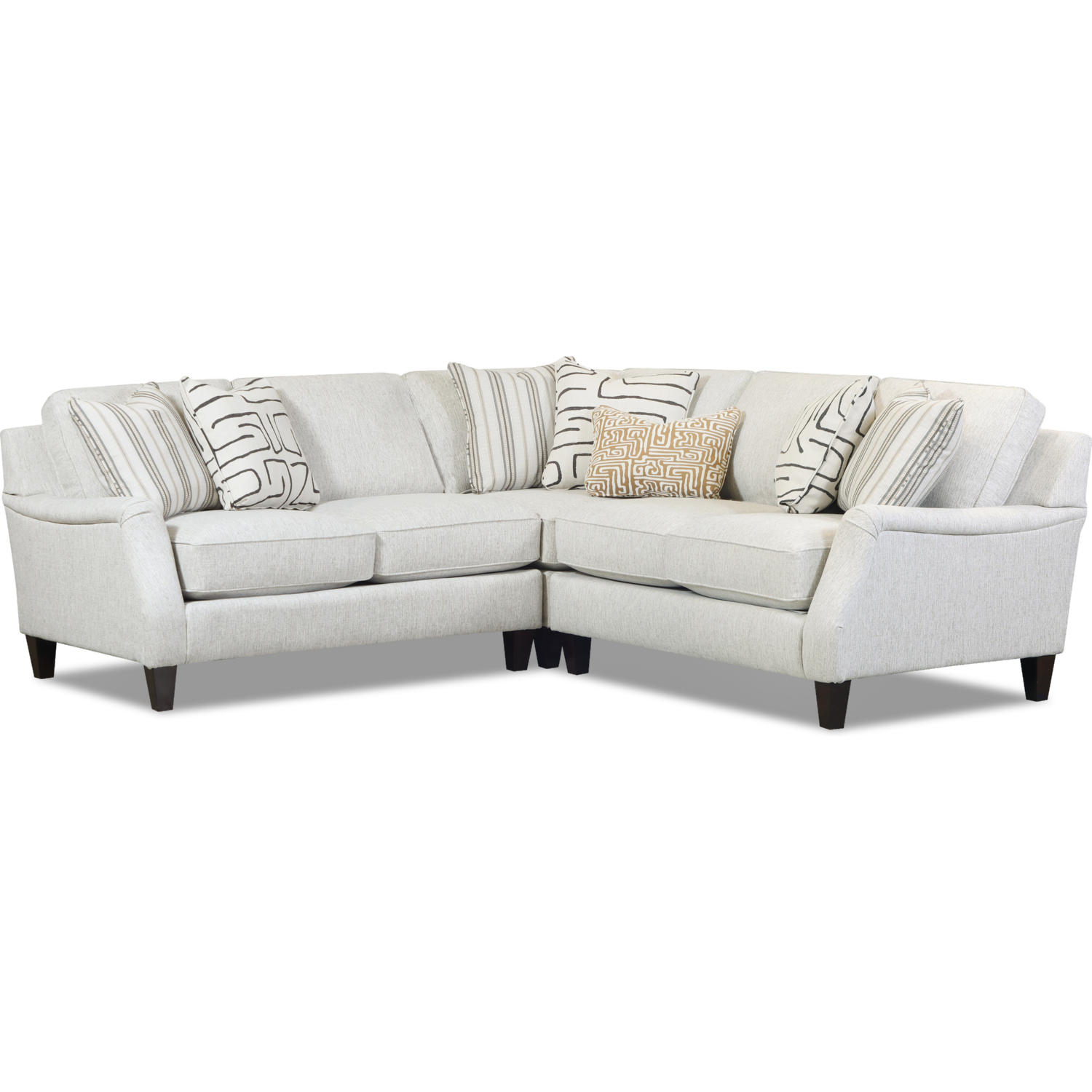 Southern Furniture 7002 21L+15+21R Durango Pewter Sectional 700221L15